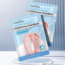 5x Pares Mascarilla Exfoliante Piel Muerta Dura Callos Calcetines Mascarilla para Pies