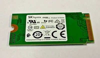 GREEN - SK HYNIX SSD 256GB 2242 M.2 NVME PCI-E 3.0 5SS0V27610