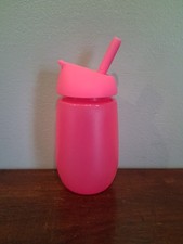 2020 Munchkin Simple Clean Straw Cup 10oz Pink Used Condition
