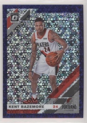 2019-20 Panini Donruss Optic Fast Break Purple Prizm 83/95 Kent Bazemore #27 o1h