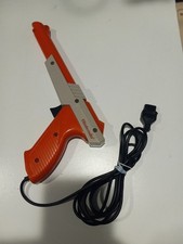 TESTED 1985 Nintendo NES Zapper Duck Hunt Gun NES-005 Japan Authentic Orange GC