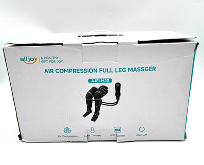 Alljoy 36 Watts Air Compression Full Leg Massager for Recovery Model AJFLM23