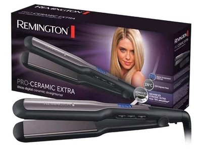 Remington Pro-Ceramic Extra S5525 Glätteisen, Keramikplatten, LCD, 230°C, Schwa 