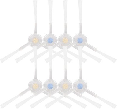 4 Pair Side Brushes Replacement Parts Compatible for NARWAL T10 J1 J2 Robot Vacu