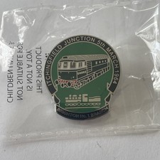 Brighton ASLEF Itchingfield Junction Badge black Border chrome