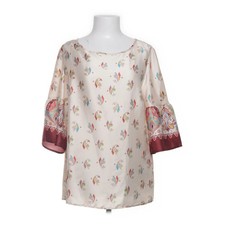 Sienna, Bluse, Größe: 42, 10669, Beige/Mehrfarbig, Damen #Egz