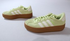 adidas Women's VL Court Bold Shoes CD4 Ice Yellow/Off White/Lucid Lemon US:6.5