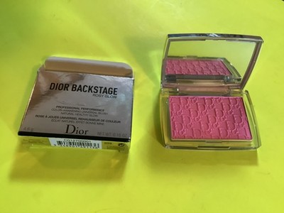 New DIOR BACKSTAGE Rosy Glow Blush 001 PINK NIB 4.6g, 0.16oz. # C012700001