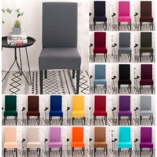 6 COPRISEDIA vesti sedia elasticizzato UNIVERSALE tinta unita