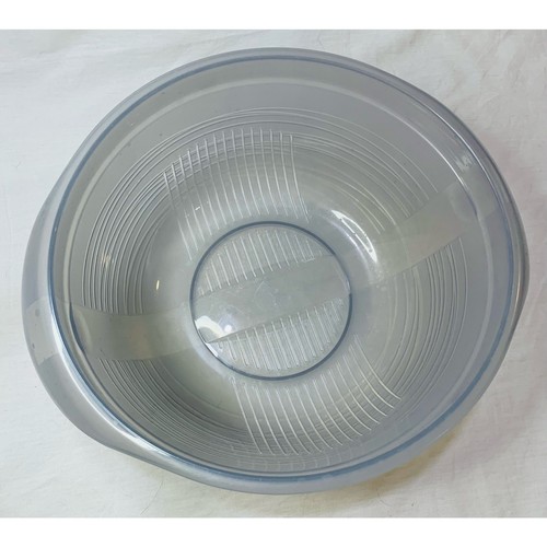 Tupperware Colander Strainer Bowl 3.5 L Large Gray Grey Clear Sieve Strain - Picture 2 of 10