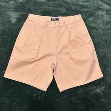 Ralph Lauren Polo Chino Shorts Authentic Dry Goods 100 Cotton 1990s Men's 35