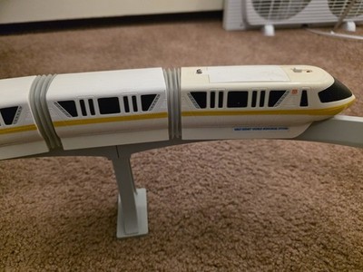 Walt Disney World Yellow Monorail Train Set (Used, Fair Condition)