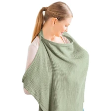 Nursing Breathable Clothing Cover Anti-Exposure Fig Leaf Nursing Clothing Shawl 