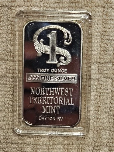 Northwest Territorial Mint 1 Troy Ounce Silver Bar Dayton NV   Bullion SEALED