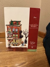 Dept 56 Parkside Holiday Brownstone Christmas in the City Village Lighted House