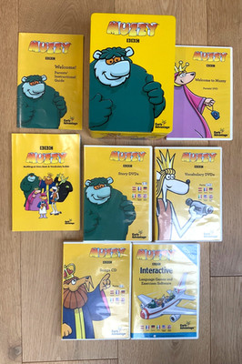 MUZZY BBC SPRACHKURS FÜR KINDER 8 DVDS IN DOSE. SPANISCH FRANZÖSISCH DEUTSCH ITAL