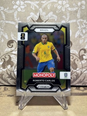 2026 Panini Prizm FIFA World Cup 26 - Roberto Carlos #17 Monopoly Insert
