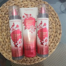 Bath  Body Works "Japanese Cherry Blossom" Fine Fragrance Cream 8 oz