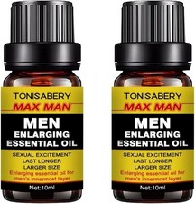 2X Men Enlarging Essential Oil Male Enhancement Grow Oil Big Thick Growth Faster