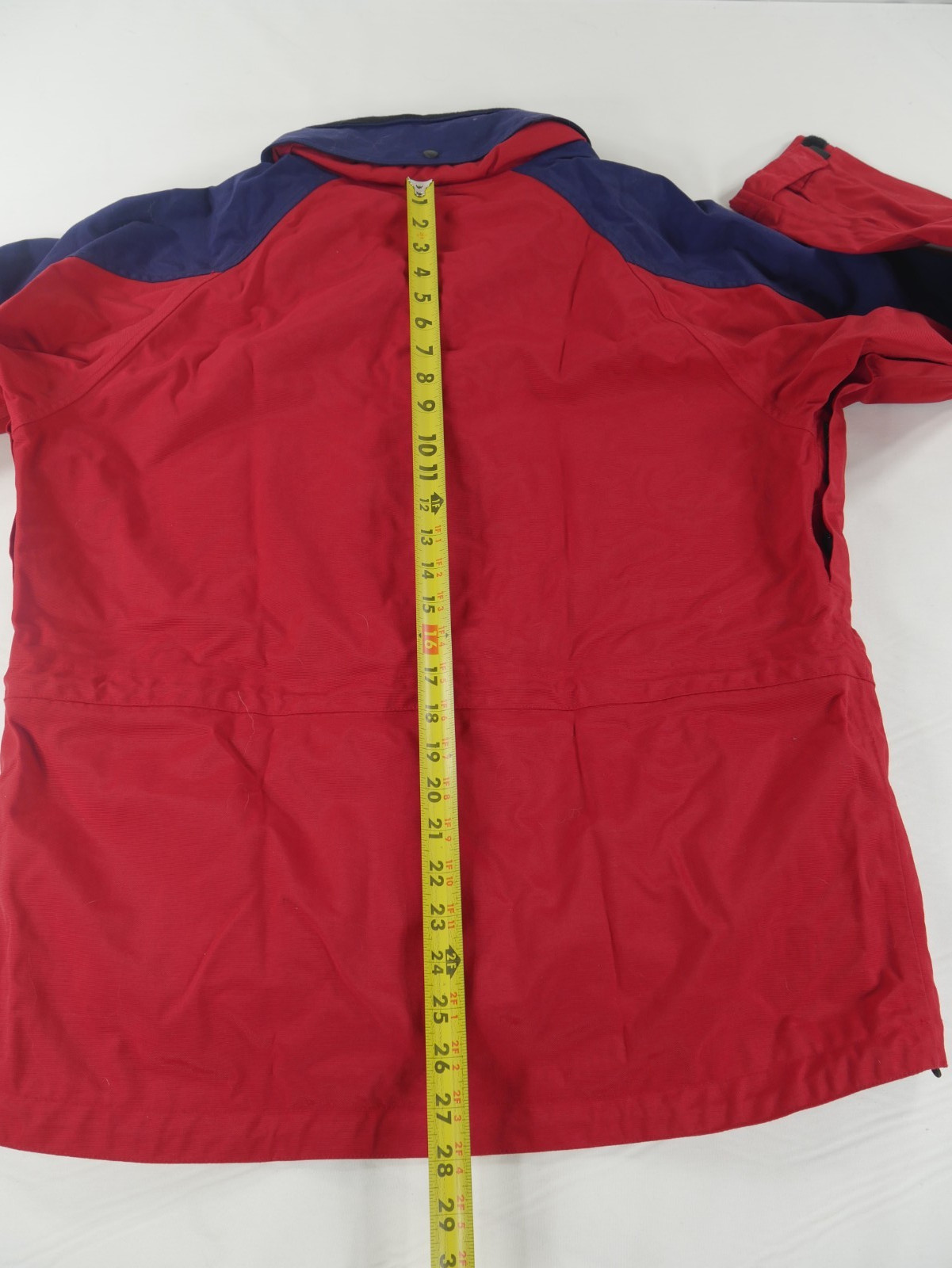Red Winter Technical Full Zip Parka Jacket Women'… - image 6