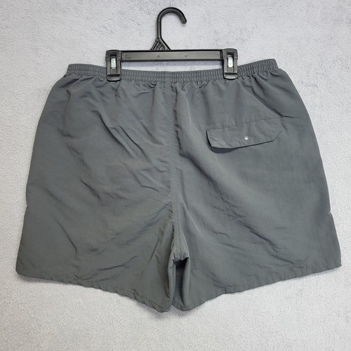 Patagonia Baggies Shorts Mens Large Gray Mesh Liner Pockets 4” Inseam Distressed - Picture 2 of 9