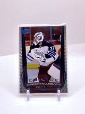 2025-26 UD Series 2 - Connor Hellebuyck - Encore Blue Parallel #E-189 Jets