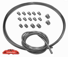 Stainless Steel Brake Line Tubing Kit 316 X25 Coil And Sae Tube Nut 17pc