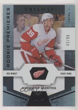 2016 Upper Deck Trilogy Rookie Premieres Level 1 Black 43/99 Anthony Mantha 2de