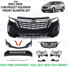 FOR 2022 2023 2024 Chevrolet equinox front bumper UPPER LOWER GRILL