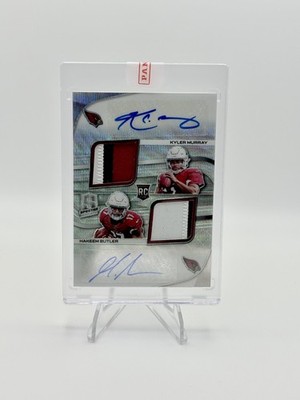 2019 Panini Hakeem Butler / Kyler Murray Rookie Dual Patch Autographs Wave #/13