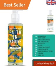 Invigorating  Hand Wash with Grapefruit & Orange, Paraben & SLS Free, 400ml 12.48 per litre
