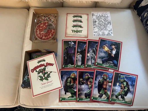 TEENAGE MUTANT NINJA TURTLES 25th Anniversary Pizza Box Blu-ray Set - Mint