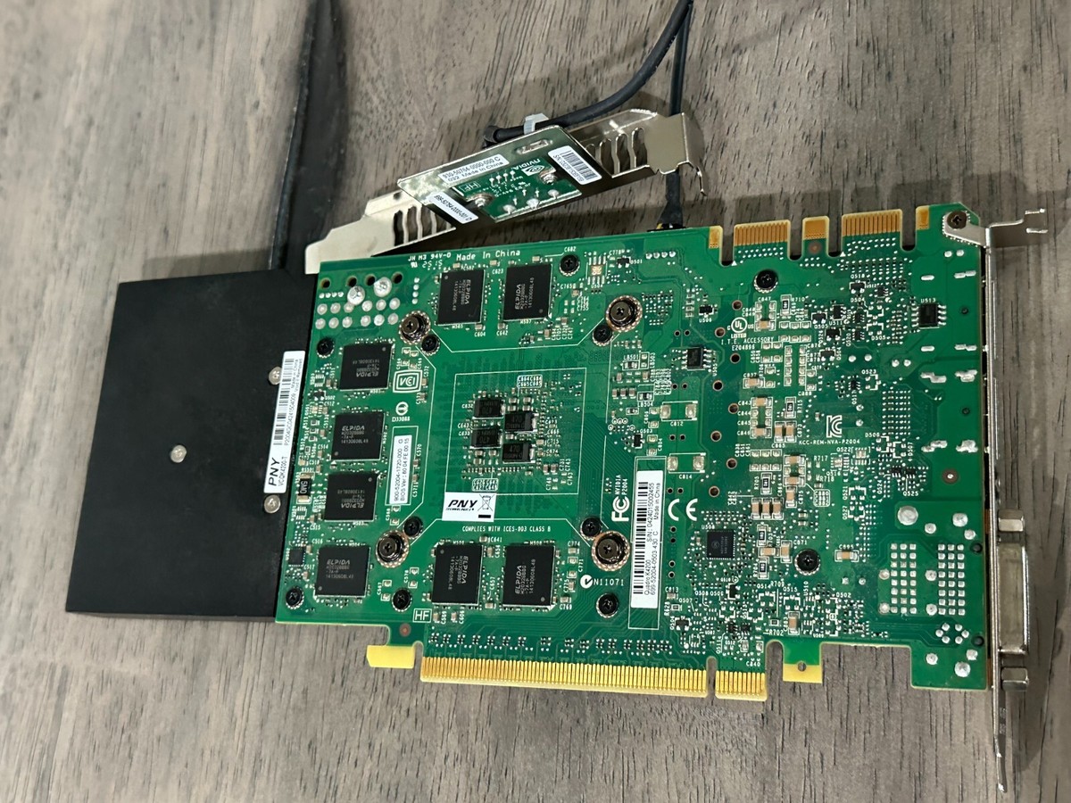 PNY VCQK4200-T NVIDIA Quadro K4200 4GB GDDR5 Graphics Card DVI-I