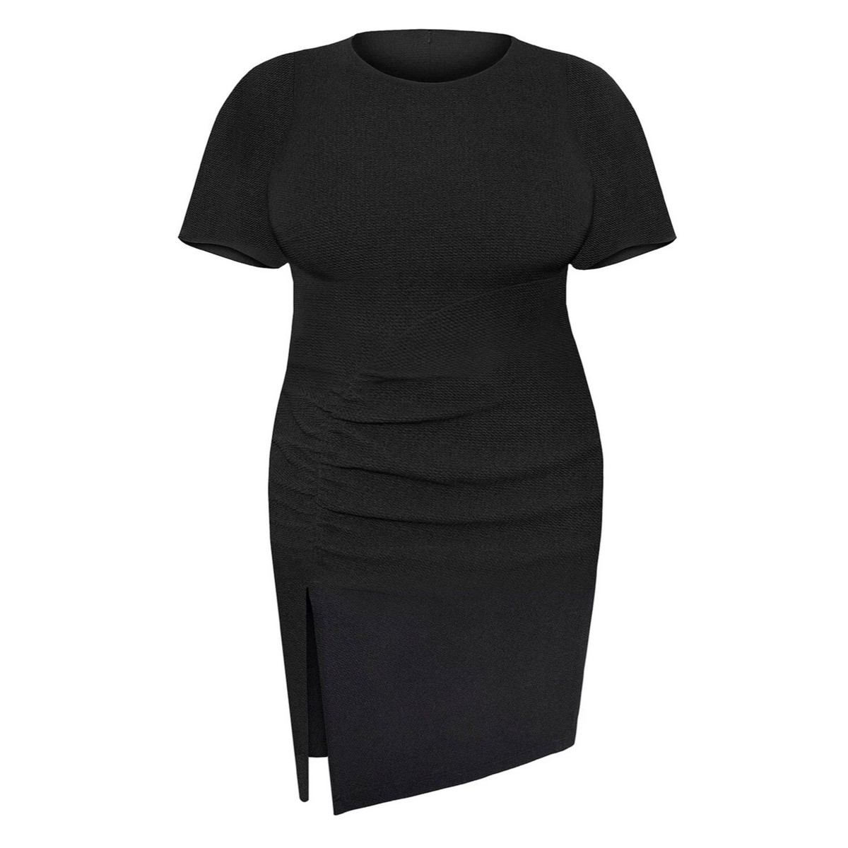 rachel roy ruched dress Rachel Roy Women's One-Shoulder Ruched Midi Dress - Blue