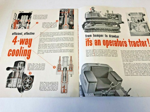 Vintage Allis Chalmers HD-5 Crawler Brochure - Picture 2 of 4