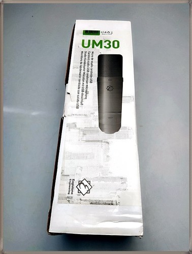 EAGLETONE UM30 Gris Estático USB Riñonera Micrófono para PC Mac Broadcast Streaming - Imagen 4 de 4
