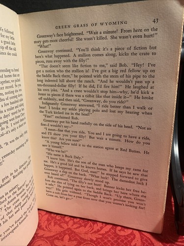 GREEN GRASS OF WYOMING, Mary O'Hara, 1946, First Edition - Picture 7 of 9