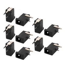 10pcs 3 Pin PCB Mount 3.5x1.1mm Female DC Power Jack Socket Connector DC-002