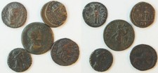 Antike / R&ouml;mische Provinzen Lot aus 5 Provinzialpr&auml;gungen 92847
