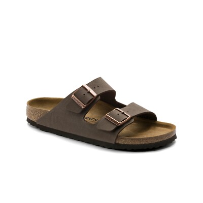 Birkenstock Arizona Birkibuc (Mocha) Men's Sandals 0151181