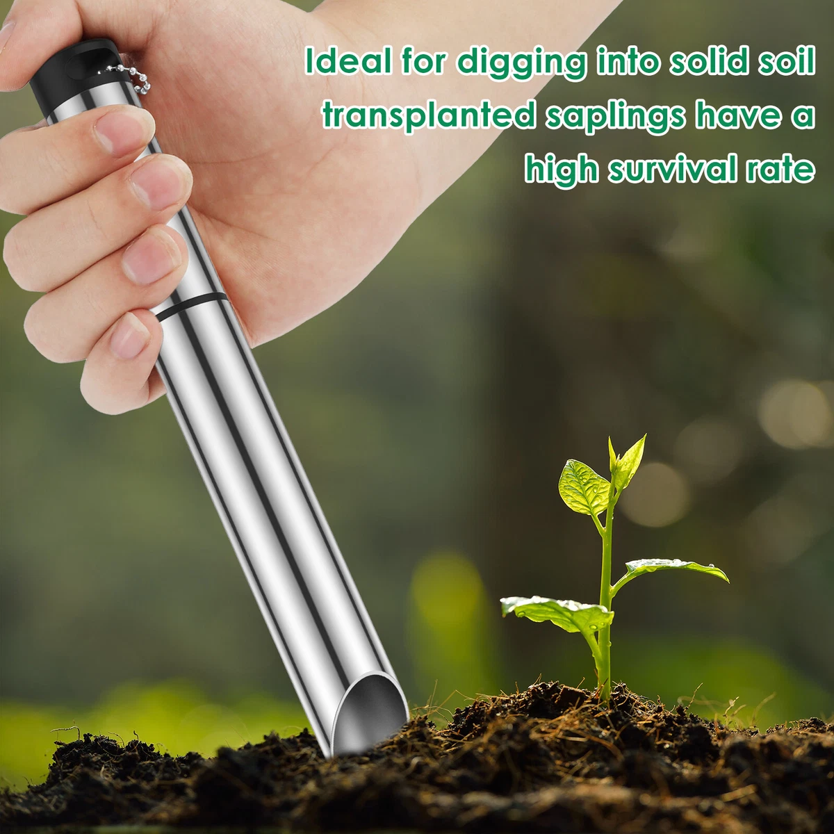 Seed sale hole digger