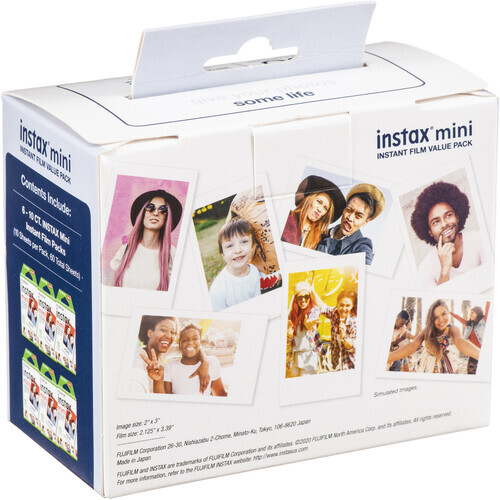 Mini película instantánea Fujifilm Instax (60 exposiciones) #600016111