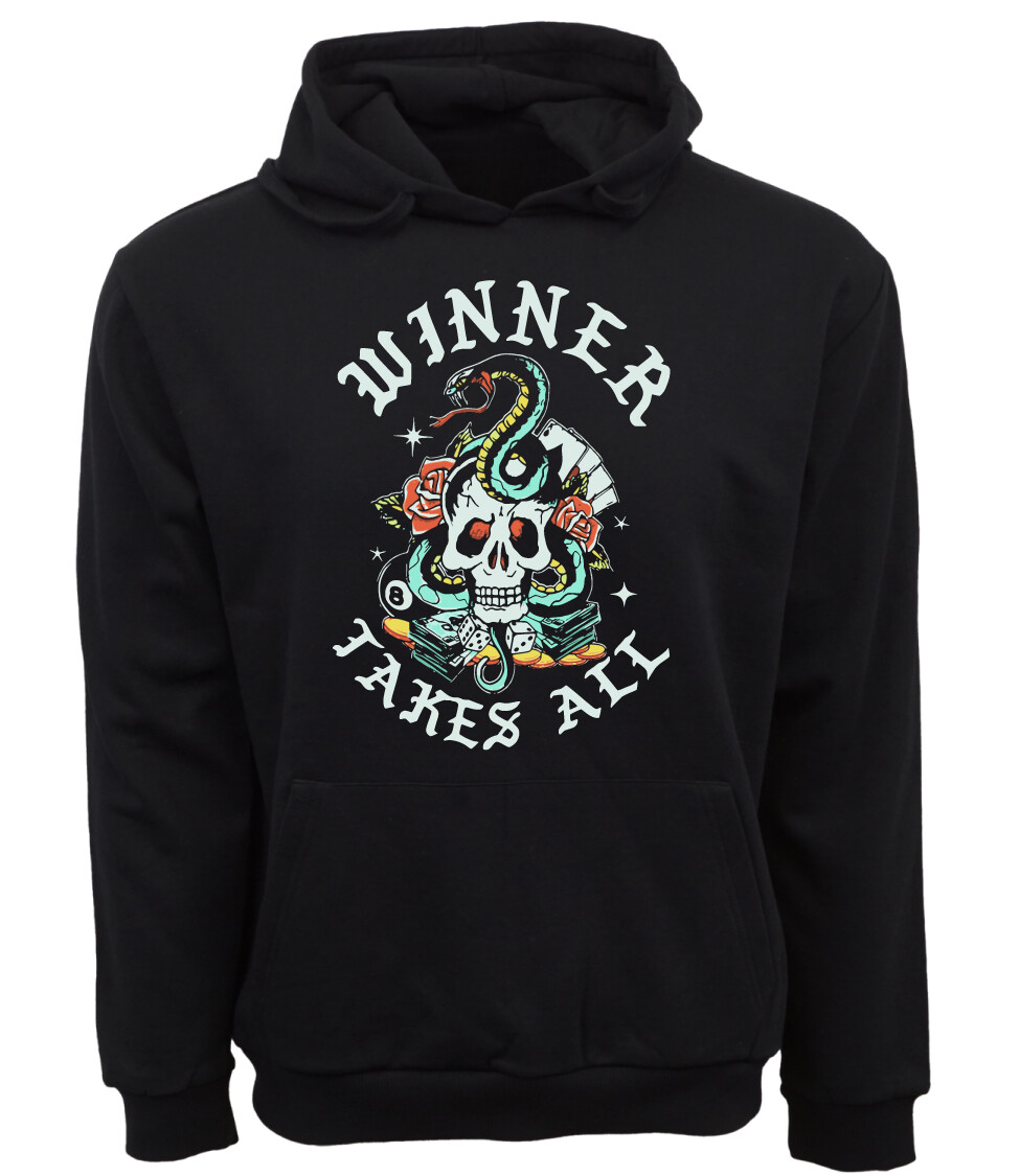 ПОБЕДИТЕЛЬ ЗАБИРАЕТ ВЕСЬ ПУЛОВЕР С КАПЮШОНОМ 4990₽