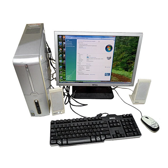 Used Dell Inspiron 530S Desktop Intel Core Duo 3GB DDR2 SDRAM 640GB Windows Vist - Image 2 of 2