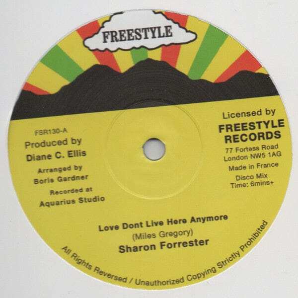 レア！Love Don’t Live here Sharon Forrester Love Don't Live Here Anymore | Sharon Forrester | Freestyle