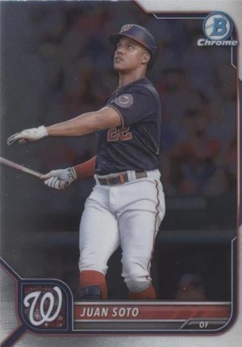 PSA 10 JUAN SOTO 2017 Bowman Chrome Prospects Nationals/Mets