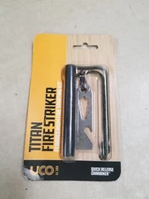 Titan Fire Striker Ferro Rod Fire Starting Survival Tool With Tether And Multito