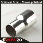 2.25" inch OD To 2.5" inch OD Exhaust Reducer Pipe Tip Connector Stainless Steel