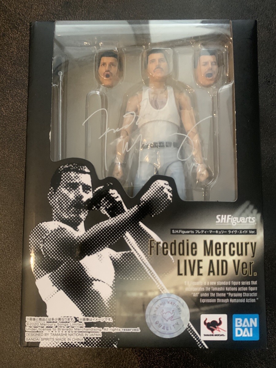 ミリタリー Freddie Mercury LIVE AID Ver. Amazon.com: TAMASHII