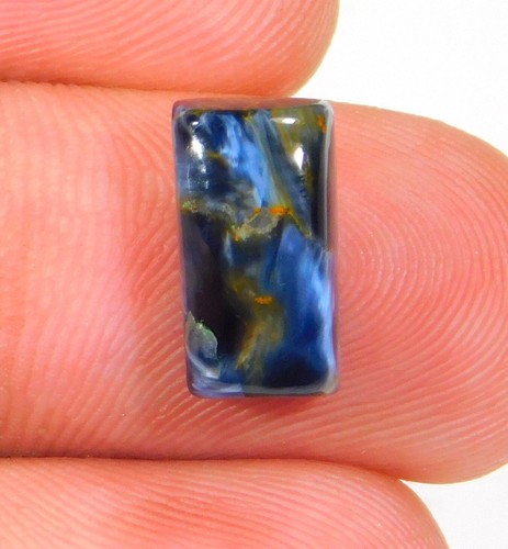 05 KT HERVORRAGENDER NATÜRLICHER MULTI PIETERSIT STRAHLENDER CABOCHON EDELSTEIN 13 x 7 x 5 MM BX = 0154